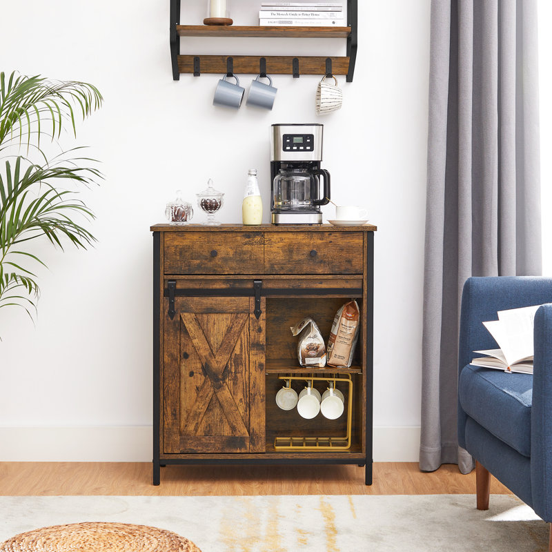 Assante 70cm Sideboard, Brown
