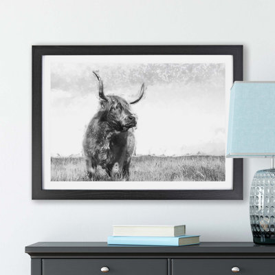 Highland Cow - Framed Print
