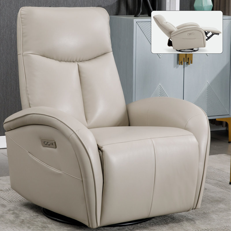 Fauteuil inclinable électrique Ethredge, Beige