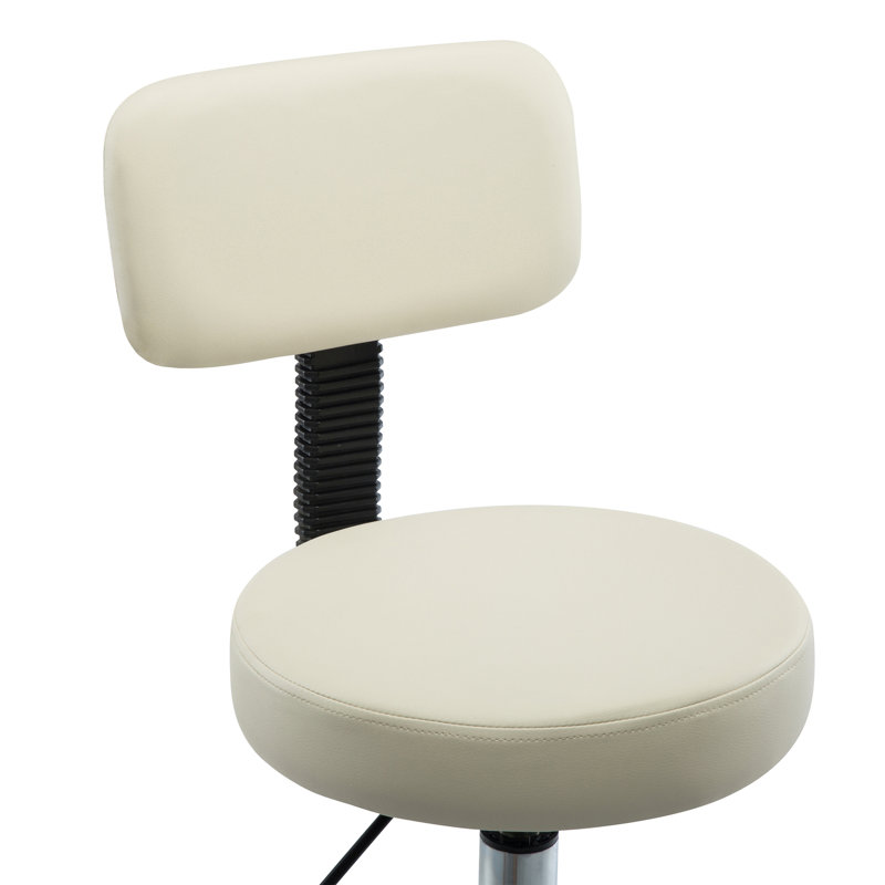 Ardjan Elevate Your Workspace with Rolling stool for office, Adjustable Drafting Stool with Footrest, Office Stool Adjustable Height