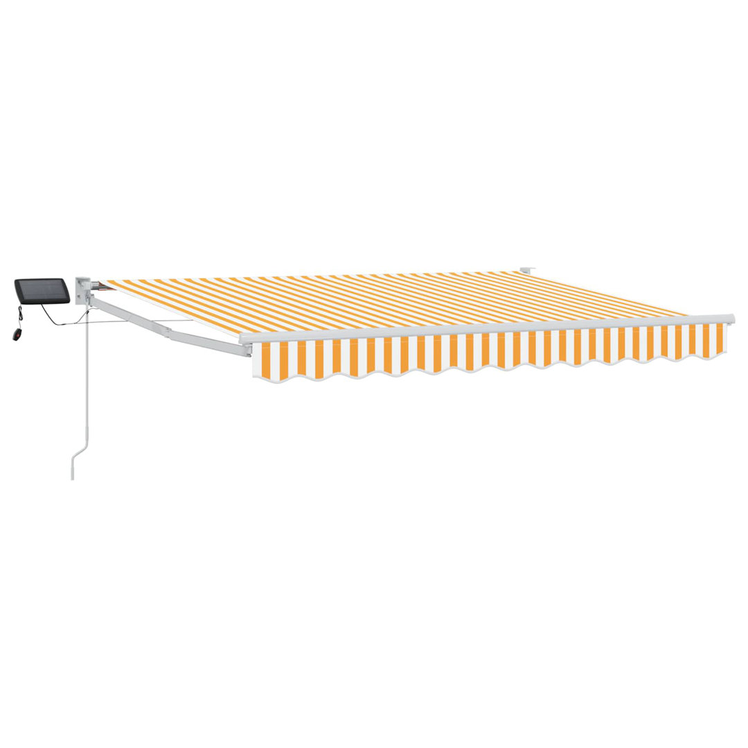 VidaXL Polyester Cover Retractable Patio Awning