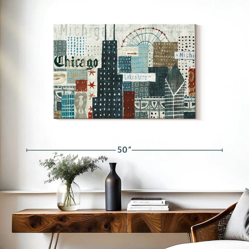 Hannes Hey Chicago, H 24 po x l 36 po