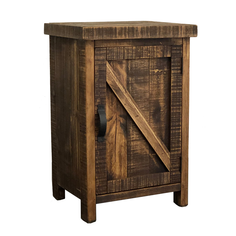 Table de chevet Clontz, Droite