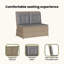 Poly Rattan Outdoor Bench-553273323-553273321