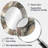 Morning Effervescence I - Gray Oval Wall Mirror Decor-498409730