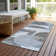 Machine Washable Indoor/Outdoor Cinead ACN1695 Blue Rug