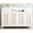 Rattan Sideboard Buffet Cabinet with 4 Doors, 2 Drawers, Power Outlet and Adjustable Shelves-1176188759