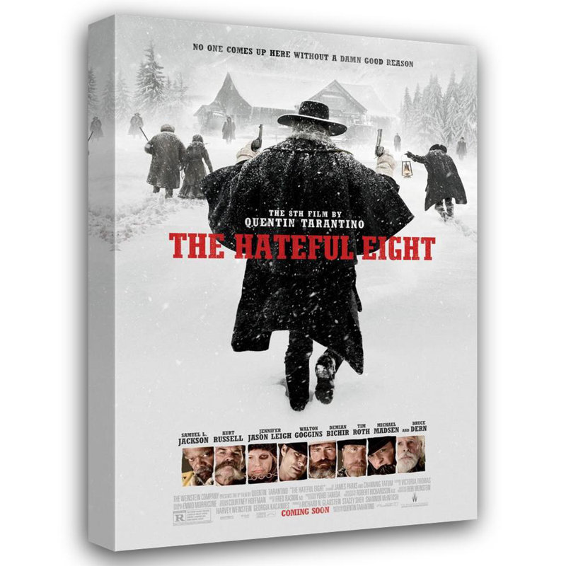 The Hateful Eight, 48" H x 32" W