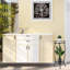 Grand support pour plante d'intérieur en métal-451926645