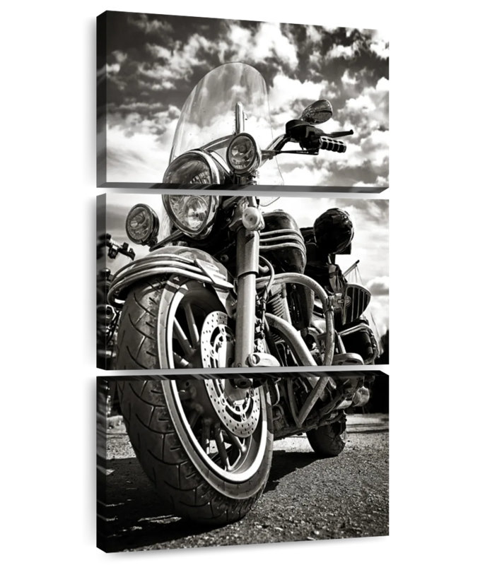 Monochromatic Motorcycle