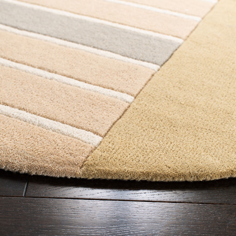 Tapis en laine touffeté à la main Charbonneau Drive, Rectangle 9 pi 6 po x 13 pi 6 po
