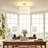 Breanna 3-Light Drum Flush Mount Ceiling Light