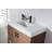 Keena 36'' Natural Wood Veneer plywood Single Bathroom Vanity with Engineered Quartz Top-1806329040
