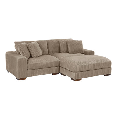 Broughton Modular Corduroy Sectional