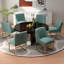 Chaise d'appoint en velours Baudel-2036812389-2036812409