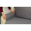 Quilted Reversible with Pockets and Adjustable Strap Box Cushion Armchair Slipcover-45657743