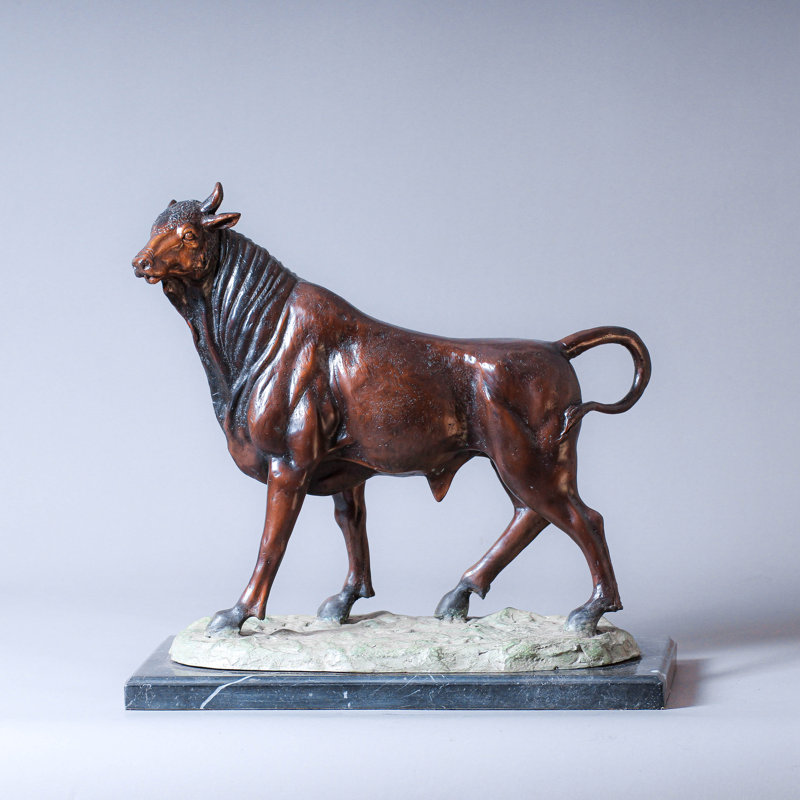 Sculpture de bison