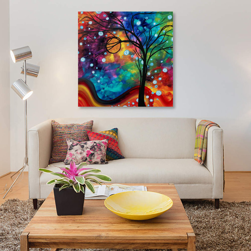 Winter Cold by Megan Duncanson - No Frame Painting on Canvas, 66.04 cm H x 66.04 cm W x 1.91 cm D