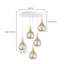 Creekmore 5 - Light Cluster Pendant-1769859958-1769859959