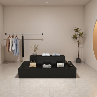 Shoe and bag display counter