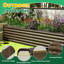 Durable Steel Large Planters, Modern Raised Garden Beds For Outdoor