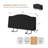 Upholstered Linen Headboard with Adjustable Height-1015513047-1015513046