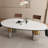 Light luxury modern high-end dining table sets-107124998