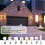 Luminaire de véranda imperméable 9,76 po