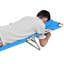  Chaise de jardin pliante en acier turquoise