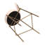 Tabourets de bar rembourrés avec tabouret de comptoir en velours avec dossier et repose-pieds, ensemble de 2 chaises de salle à manger rondes pour la cuisine-1326601709
