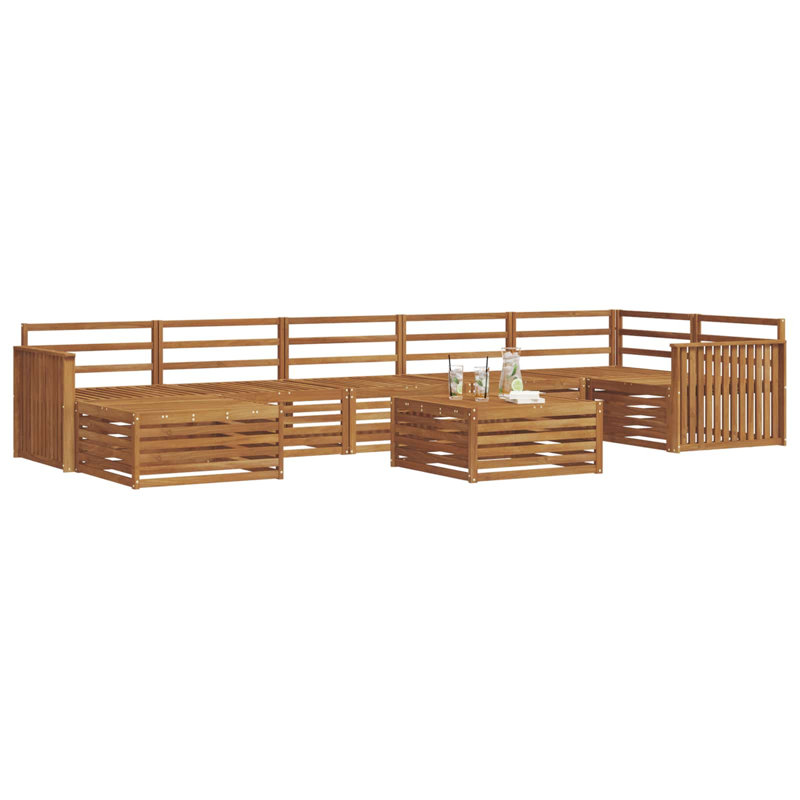 406cm Wide Patio Sectional Set