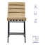Tabouret en cuir Nicco Vegan (ensemble de 2)-101985450