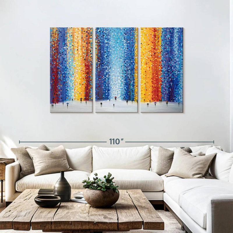 Avery Rainy Night, 48" H x 74" W