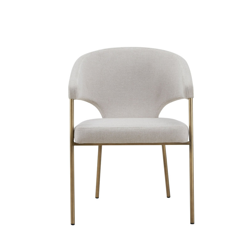 Chaise avec accoudoirs sans finition Tavaras