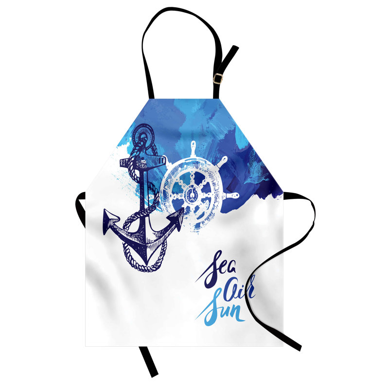No Pattern Bib Apron