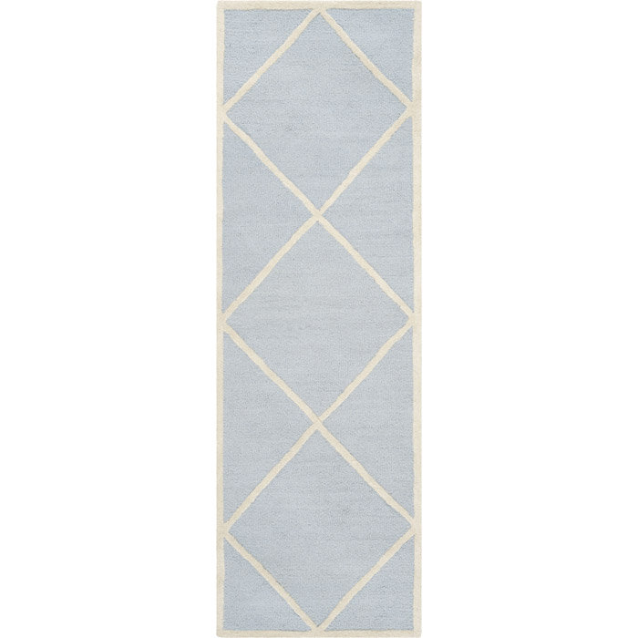 Sanyla Hand Tufted Wool Geometric Rug