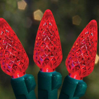 70's LED Strawberries - 35 ft