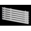 Grand support roulant vertical en acier gris Adiroffice avec pinces suspendues de 30 pouces-129485010