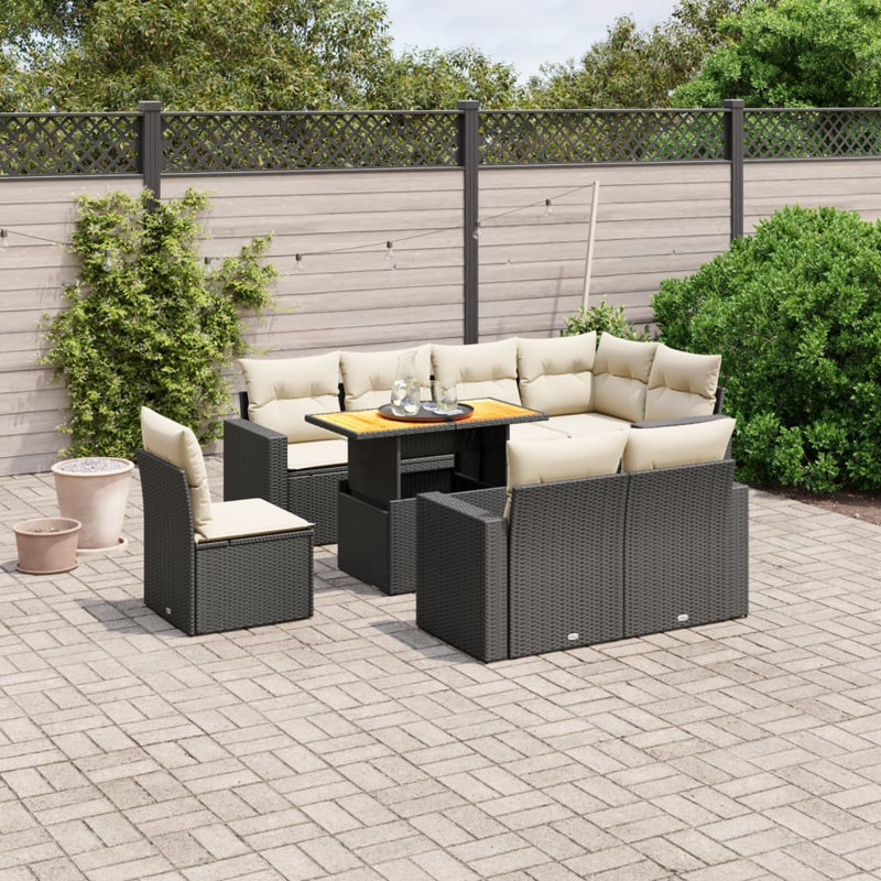 Ensemble de canapé de jardin Vidaxl