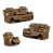 3 Pcs: Chair, Loveseat, Sofa est en rupture de stock