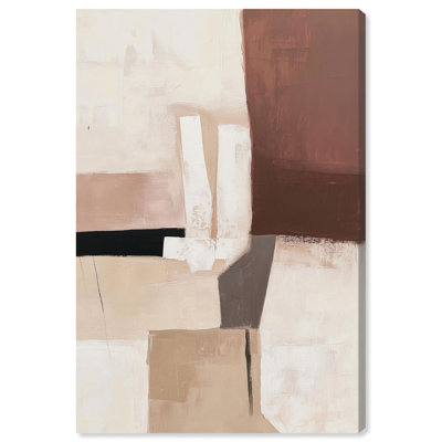 Plaster Collage II Canvas Print Boho Wall Decor by Art Remedy, Gallery Wrapped, 20 x 30