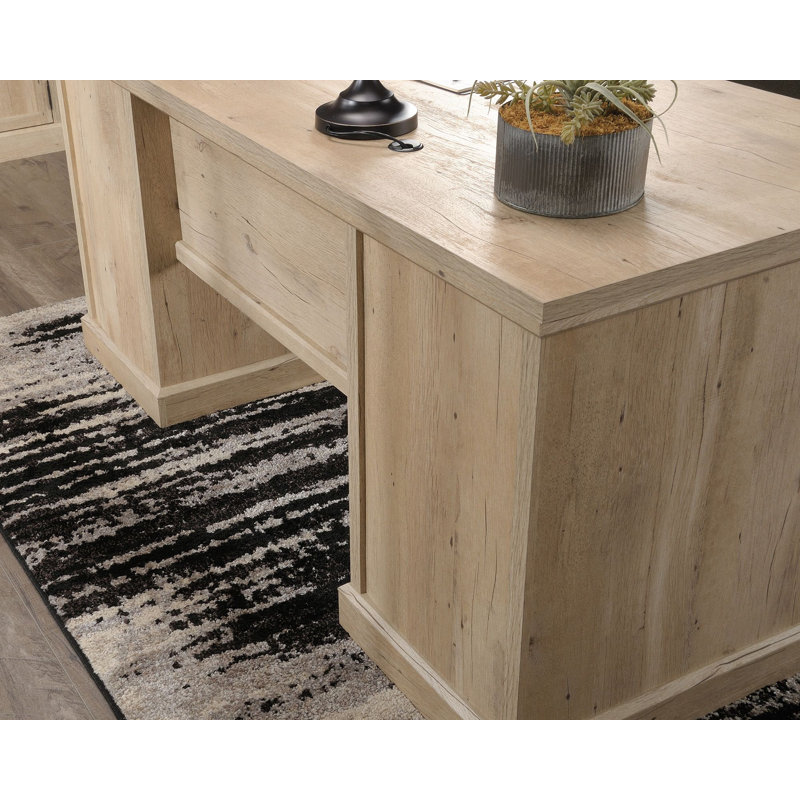 Bureau double caisson Aspen, Brun
