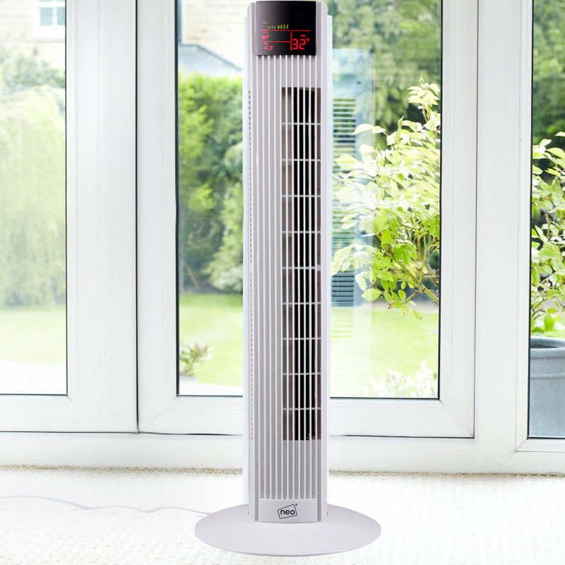 NeoDirect 92Cm Oscillating Tower Fan, White