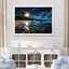Mystic Tropical Beach Moonlight III - Art mural plage-222831434-222831487