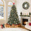 Lighted Artificial Christmas Tree-230896110