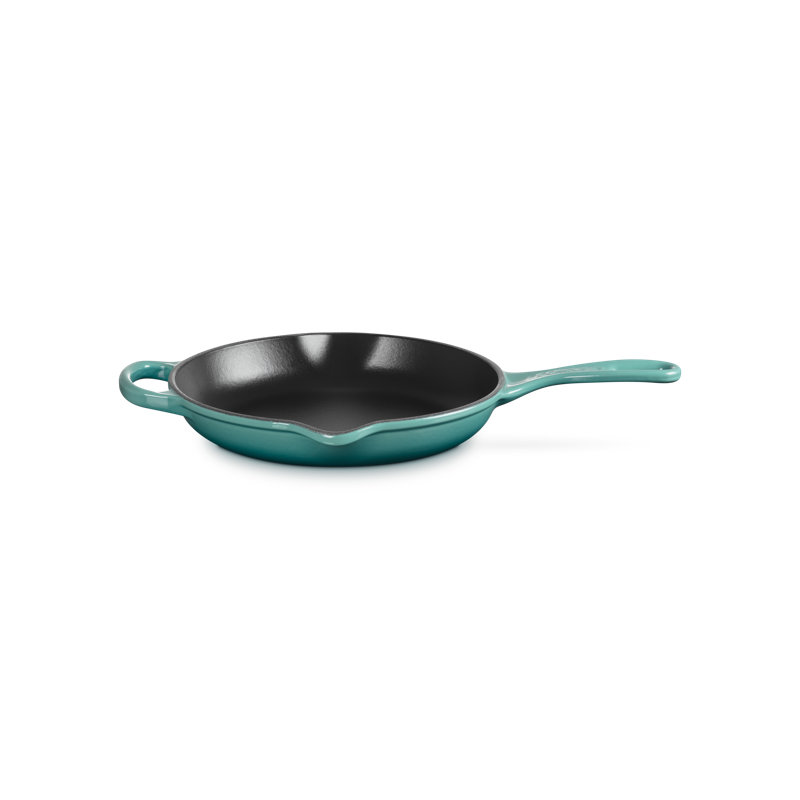 Le Creuset Signature Cast Iron Round Skillet, 9 In. - Blue Riviera
