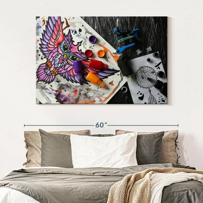Senne Ready To Tattoo, 34" H x 51" W