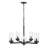 5 - Light Dimmable Cylinder Chandelier