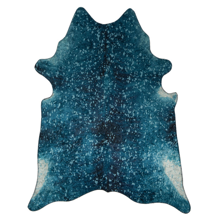 Sykes Flatweave Turquoise Rug