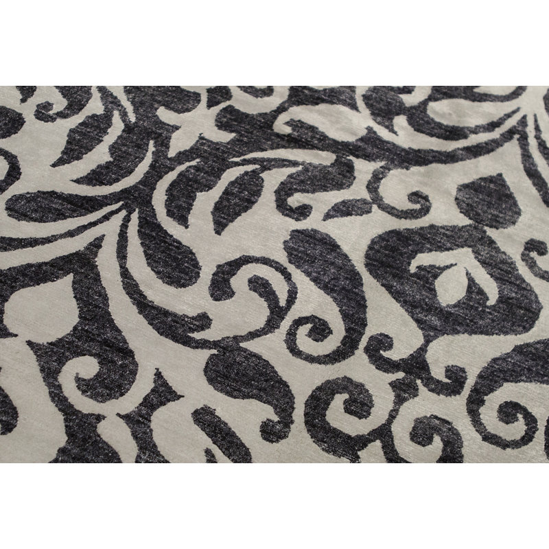 Damask Area Rug